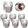 Suministro de Tapones de Válvula de Aluminio Coloridos para Llantas de Coche, Tapones de Válvula para Ruedas, Tapones de Polvo para Válvulas, Tapones Protectores