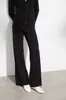 Conjunto casual Lulu Feng de 3 peças para mulheres, justo ao corpo, elástico, com capuz e zíper, coleção de outono 2026, apresentando um design de saia-calça com perna levemente flare