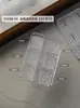 Decorações de Unhas de Natal Xiaohongshu, Sensação de Luxo Leve e de Alta Qualidade, Strass de Flocos de Neve em Formato de Diamante, Strass de Zircônia Champanhe Brilhante para Unhas