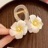 Pinza para el Cabello de Plumeria Clip de Verano Nuevo Accesorio para el Cabello de Playa Pinza de Celebridad de Internet Pinza de Tiburón en la Parte Posterior de la Cabeza Gorro Dai