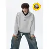 Otoño 2026 Nuevo Sudadera con Capucha de Color Uniforme para Hombre Peso Pesado Lavado a la Arena Bordado Vintage Corte Holgado Tallas Grandes Ropa Exterior