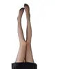 Medias Invisibles Negras Ultra-Delgadas 0D para Mujer, Estilo Fino Sexy de Alta Transparencia, Medias Anti-enganches de Verano