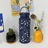 Taza Termo de Gran Capacidad Estilo Nuevo Transfronterizo Dibujos Animados Portátil al Vacío para Niños Estudiantes Deportistas Botella de Agua Taza de Agua Impresa para Exteriores
