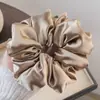 Scrunchie de Renda Floral Estilo Coreano para Mulheres, Elástico de Cabelo Floral Estilo Pastoral, Corda de Cabelo Grande para Coque, Acessório de Cabelo de Alta Qualidade