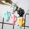 Acessórios para joias de resina diy cacto salto alto girafa caixa de armazenamento para geladeira material para capa de celular