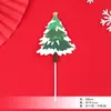 Nova Decoração de Bolo de Natal, Mesa de Sobremesas de Natal, Montagem de Cena de Natal, Decoração de Bolo de Bênçãos Festivas