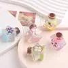 Botella de Deseos Estrella Luminosa Botella a la Deriva Accesorios para Joyería de Resina DIY Paisaje en Miniatura Adornos para Coche Botella de Deseos Luminosa