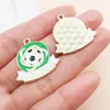 30 Estilos Mixtos de Trofeo de Fútbol de la Copa del Mundo con Goteo de Aceite, Estadio, Camiseta, Colgantes de Aleación, Pendientes DIY, Pulsera, Accesorios de Joyería
