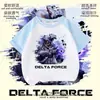 Delta Action Game Camiseta de Manga Curta Meninos Lobo Vermelho Rosa Dourada Verão Média Grande Infantil Fina Solta Top 8
