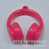 8769 Llavero colgante accesorio DIY para auriculares estilo hip-hop moderno tridimensional de acrílico con recubrimiento de color
