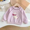 Sudadera para niña, nuevo estilo otoño 2026, elegante, a la moda, linda, muy bonita, top de manga larga para principios de otoño
