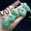 Pingente Buda Maitreya de Jade Dourado Dongling Jade Fio de Ouro Fivela de Segurança de Jade Nuvens Auspiciosas Fecho Corrente para Suéter Unissex Venda por Atacado