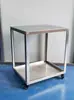 Banco de trabajo de hardware Impresora de inyección de tinta Plataforma de trabajo móvil Estante de almacenamiento fijo de acero inoxidable Espesor 1.0 Capacidad de carga 100 kg