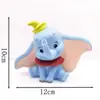 Decoración de Pastel de Cumpleaños Dumbo Plugin Dibujo Animado Niño Niña Muñeca Pastel Decorativo Celebridad de Internet