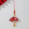 2026 Ano do Cavalo Canção de Ano Novo Brocado Enfeites Pendurados Artesanais Festival da Primavera Bolsa de Dinheiro Bolsa de Cabacinha Estilo Chinês Presente