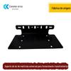 Carro off-road veículo para-choques dianteiro suporte da placa de licença liga de alumínio impermeável holofote luz de trabalho quadro de placa de licença universal
