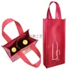 Bolsa para Vinho Tinto Bolsa de Mão Não Tecida Bolsa para Vinho Espessa Bolsa para Embalagem de Presente Sacola de Compras com Alça Simples Dupla