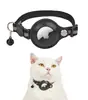 En stock Collar para Gato Airtag Reflectante Anti-pérdida con Cascabel Collar para Gato Rastreador Apple Collar para Mascota Lote