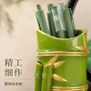 Nuevo adorno creativo de reloj de arena para decoración del hogar con un toque de alta gama para exhibir en la sala de estar o el escritorio de la oficina, con un portalápices y función de arte de arena