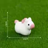 Nuevo ganso lindo transfronterizo unicornio animal pequeño lindo grano DIY decoraciones accesorios colgantes micro paisajismo pequeños adornos