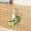 Comedero automático, dispensador de agua para gatos, comedero para conejos montable en jaula, dispensador de agua colgante, botella de agua para jaula, dispensador de agua para perros