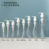 100ml120ml200ml250ml botella de plástico PET transparente botella secundaria de repuesto para loción cosmética champú
