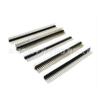 Agulha de fileira única agulha de fileira dupla 2. 54MM 1.27 2.00 espaçamento 1*40p 2*40p agulha reta agulha curva