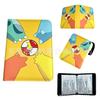 Fabricante Venta al por Mayor Transfronteriza Libro de Cartas Pokemon 4/9 Rejillas de Palacio Pokemon PU Cuero Cremallera Libro de Almacenamiento de Cartas