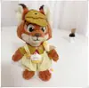 Solo Venta de RopaMuñeca Colgante de Zorro Pequeño Nick Ropa para Muñeca Chal Llavero de Judy Mono de Peluche