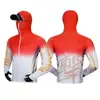 Ropa de pesca con capucha protectora del sol para uso exterior en verano, hecha de seda helada, hecha a medida, de secado rápido, a prueba de insectos, resistente a los rayos UV, ligera y personalizable con impresión