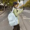 Mochila Nueva y Elegante de Alta Capacidad para Estudiantes de Secundaria y Preparatoria, Estilo Moda Coreana, Mochila Casual Versátil para Hombres y Mujeres