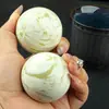 Processamento de fábrica de bolas de jade, bola de handebol de jade para fitness personalizada, processamento e produção de artesanato de mármore