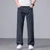Shanggu Moda Masculina Primavera e Outono Jeans Masculino Stretch Solto Reto Novo Vintage Estilo Americano Marca Tendência Calças