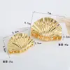 Presilhas de Cabelo da Série Marinha Mais Vendidas Feitas de Metal, Estilo de Luxo Leve, Acessórios de Cabelo de Estrela-do-Mar e Concha, Venda por Atacado do Fabricante