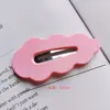Horquilla diy nube de dopamina BB clip chica dulce clip para flequillo pelo roto clip lateral casero con pegamento de crema accesorios para el cabello