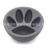 Novos brinquedos educativos para animais de estimação transfronteiriços para gatos e cães, anti-mordida, anti-batida, dispositivo de comida lenta de silicone, tigela de lamber