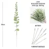 Hojas de Eucalipto Artificiales, Plantas Verdes Transfronterizas, Plantas Falsas Decorativas para Fiestas, Navidad, Bodas, Hogar