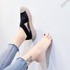 Sandalias Zapatos Planos de Mujer 2020 Verano Nuevo Malla Hueca Tira Cruzada Transpirable Zapatos de Pescador Zapatos de Mujer Embarazada Suela Suave