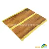 Comercio Exterior Exportación 250*7mm Cóncavo Medio Alambre Plata Caliente Transferencia Plástico Placa de Fuelle Techo PVC Haining Venta Directa de Fábrica