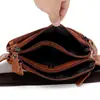 Riñonera personalizada, bolso cruzado de negocios, color liso, nueva bolsa cruzada casual para hombre, riñonera de cuero suave para hombre, bolso de hombro pequeño