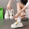 Tenis Blancos 2025 para Mujer, Nuevo Estilo Primavera, Versión Coreana, Estilo Ins, Tenis Versátiles Deportivos Casuales para Estudiantes Mujeres, Estilo Callejero K1716
