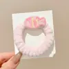 Cuerda para el pelo de pez de felpa dulce para mujer en otoño e invierno, linda, muy elástica y duradera, goma que no daña la cuerda del pelo