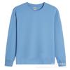 Moletom Infantil Super Gola Redonda 360g Algodão com Fleece, Roupa Combinando Pai e Filho, Pulôver Tendência para Meninos e Meninas, Peça Básica Lisa, Atacado para Bebês e Crianças