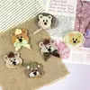 Otoño e Invierno Nuevo Estilo Bordado de Cabeza de Oso Aplique de Tela Accesorios para el Cabello Pasadores Materiales Zapatos Sombreros Pantalones Calcetines Bufandas Accesorios de Ropa