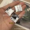 Acrílico Quadrado Malha Solado Rasteirinha Strass Não Poroso 25X25Mm Gema Colorida Quadrada Adesivo Decorativo Material Diamante