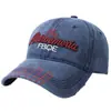 Gorra de béisbol bordada vintage lavada europea y americana transfronteriza para hombres y mujeres, gorra retro de pico de pato, sombrero versátil para protección solar al aire libre