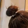 Nueva Pulsera de Perlas Cuerda para el Cabello Elegante para Mujer Todo-partido Cuerda para la Cabeza Bola de Payon de Grado Superior Banda de Goma Accesorios para el Cabello para Mujeres