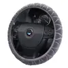 Cubierta de Volante de Coche de Felpa Tridimensional Ultra Suave Xinyu Transfronteriza Aliexpress Cubierta de Manillar Elástica Cálida de Invierno Sin Anillo Interior
