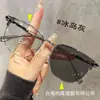 Nuevas gafas fotosensibles que cambian de color ultraligeras armazón medio óptico armazón de ceja retro negocios suaves para todo tipo de rostro gafas con protección contra luz azul