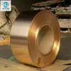 Venta al por mayor de fábrica Tira de latón H65 Alta dureza H62 / H65 / H68 Rollo de latón